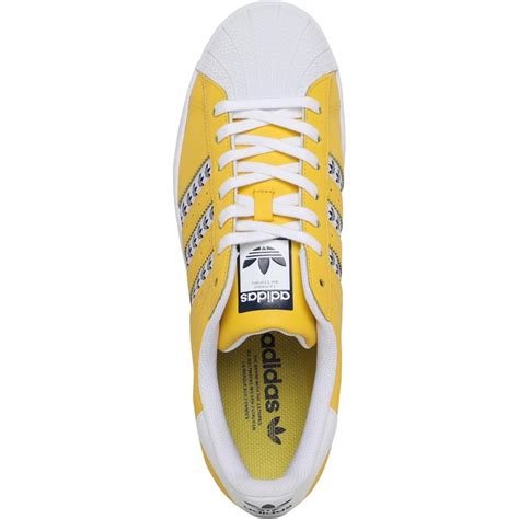 neus adidas superstar geel|adidas superstar schoenen.